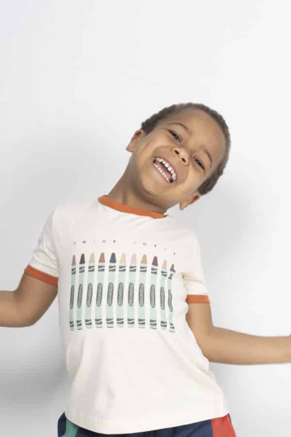 Camiseta infantil color carne